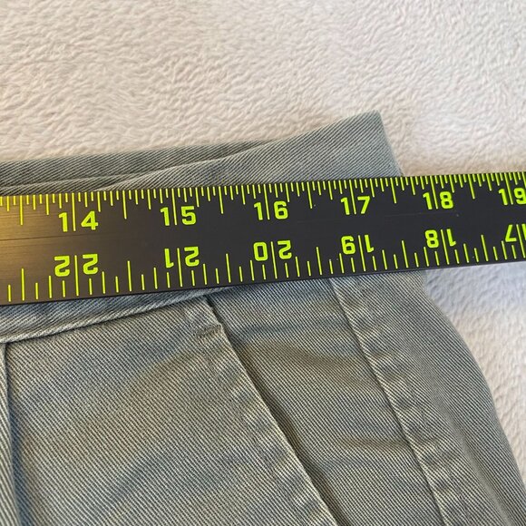 Dockers Men's Pants Size 35x26 Chino Classic Pleated Straight Leg Casual Green - Picture 5 of 10